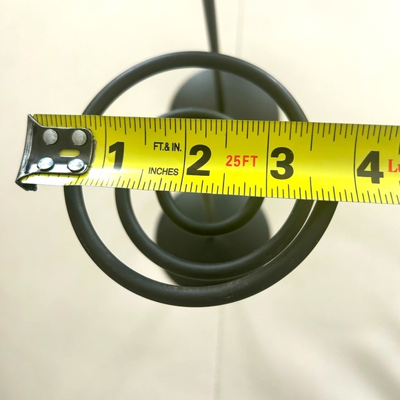 Partylite Set of Two Black Spiral Candle Holders - Picture 7 of 7